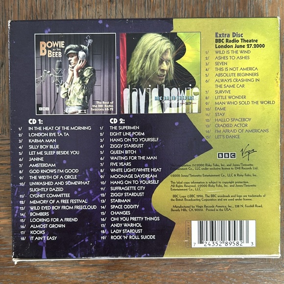 5 David Bowie CDS: Limited Edition Bowie at the Beeb +  Bowie, The Singles - Picture 3 of 16